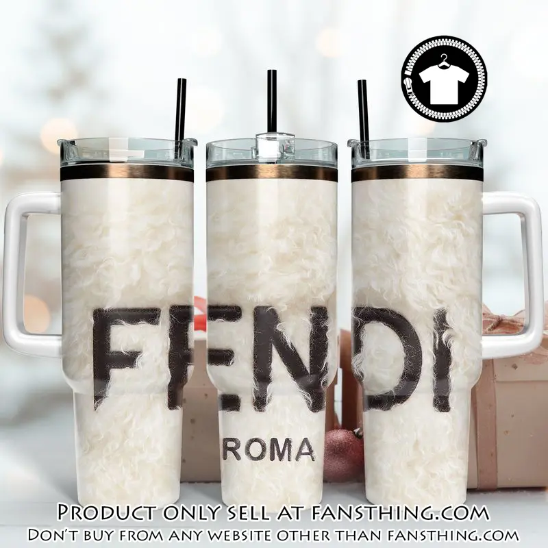 Fendi 40oz fashion logo fendi stanley tumbler ktb1121 fst0535319